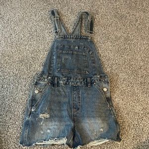 Denim Overalls
